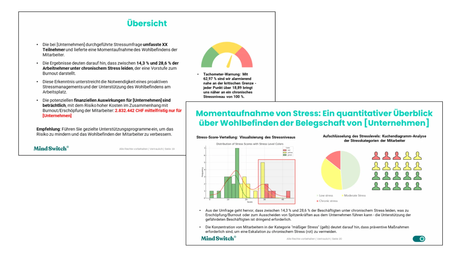 Stress Screening für Firmen